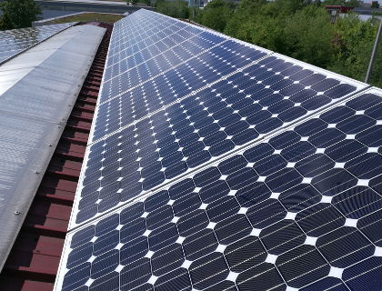 Solarreinigung Photovoltaik Reinigung